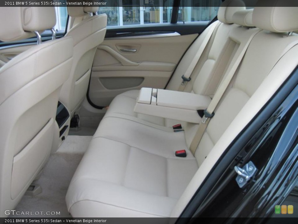 Venetian Beige Interior Photo for the 2011 BMW 5 Series 535i Sedan #38578608