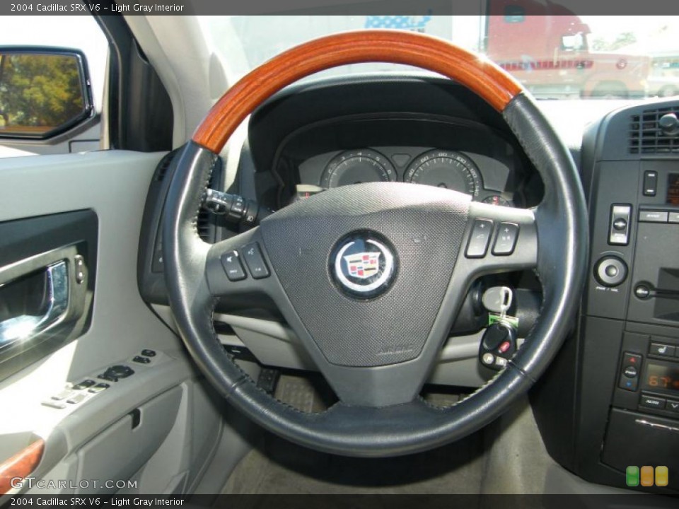 Light Gray Interior Steering Wheel for the 2004 Cadillac SRX V6 #38578696