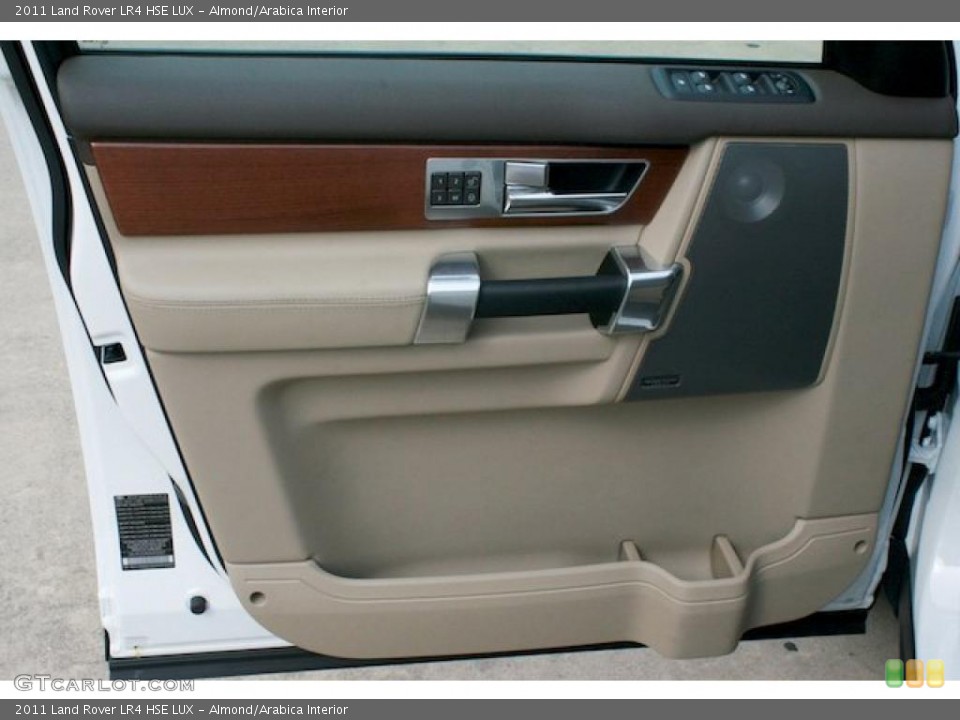 Almond/Arabica Interior Door Panel for the 2011 Land Rover LR4 HSE LUX #38578700