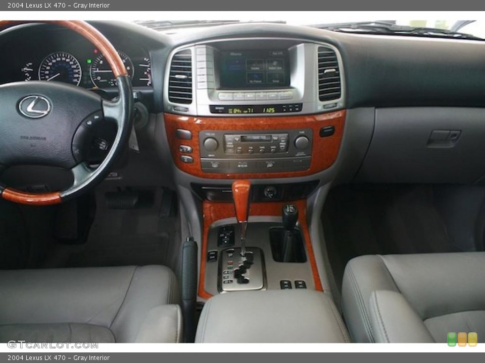 Gray Interior Dashboard for the 2004 Lexus LX 470 #38578820