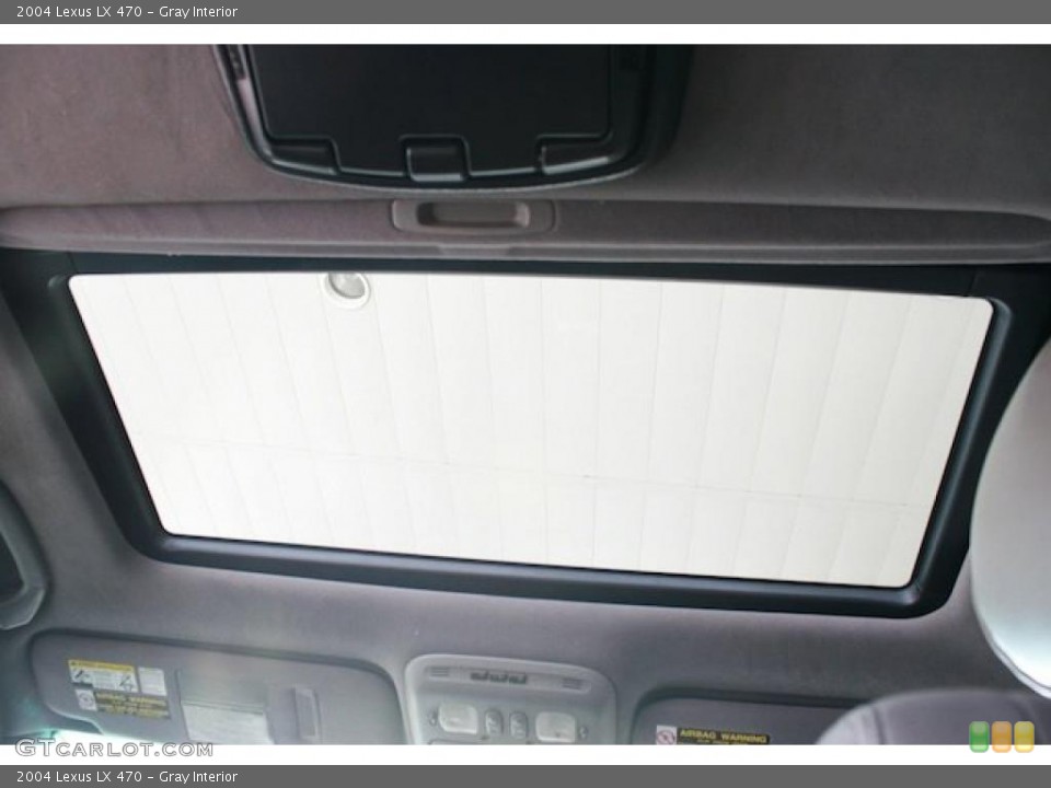 Gray Interior Sunroof for the 2004 Lexus LX 470 #38579280