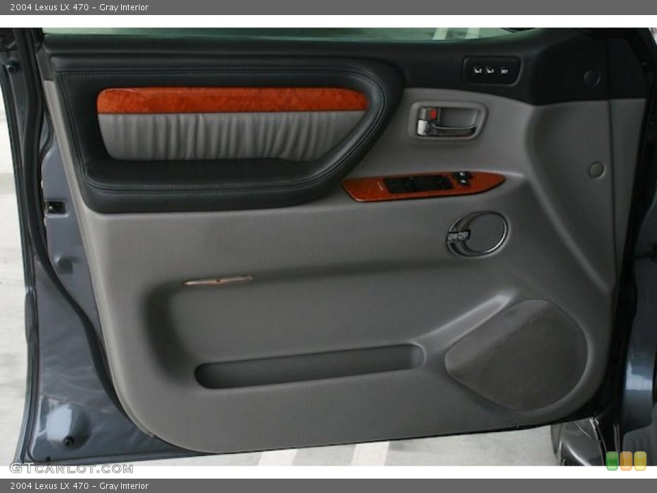 Gray Interior Door Panel for the 2004 Lexus LX 470 #38579372