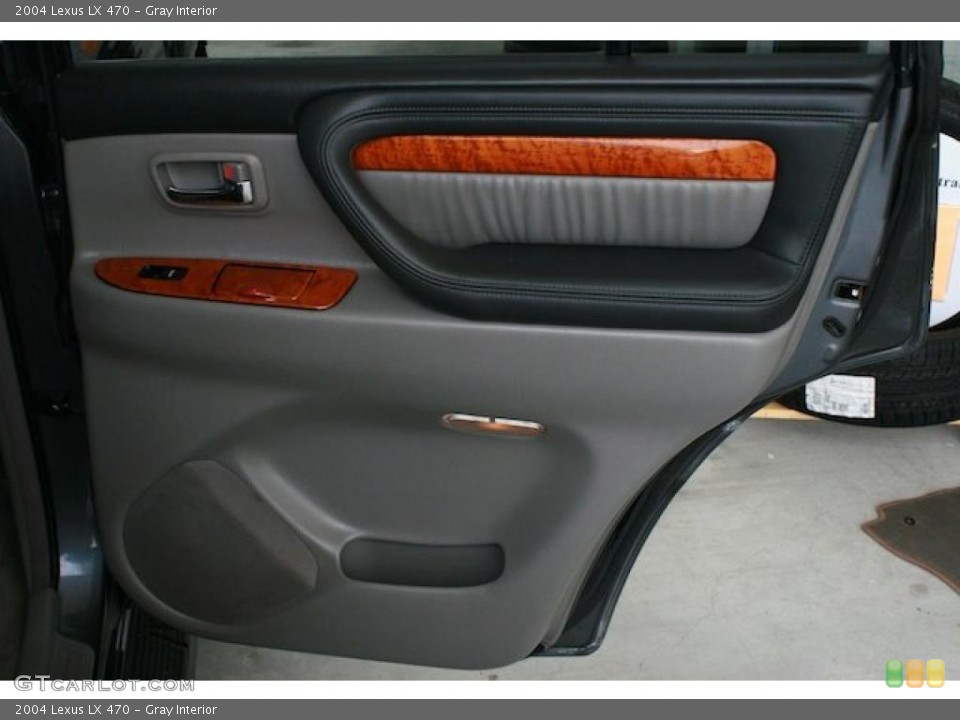 Gray Interior Door Panel for the 2004 Lexus LX 470 #38579392