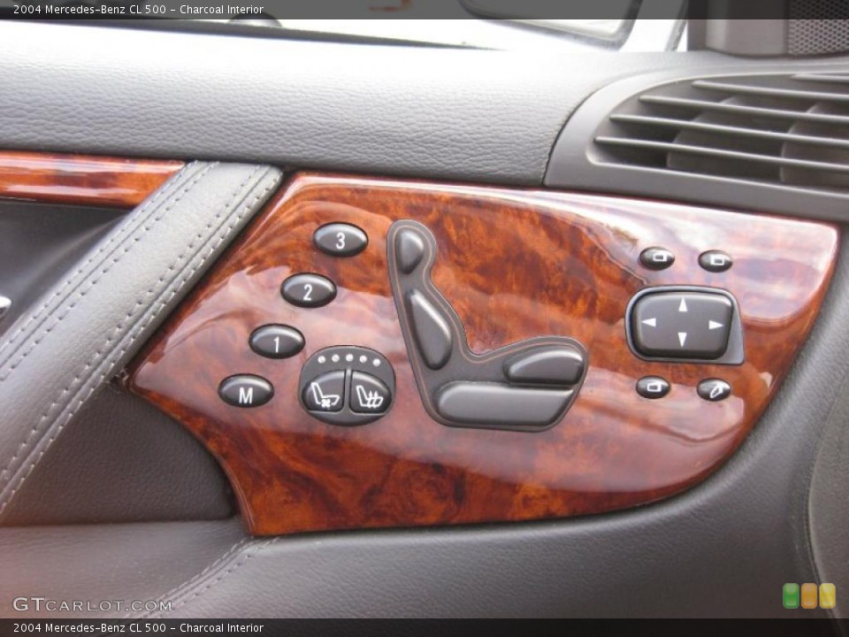 Charcoal Interior Controls for the 2004 Mercedes-Benz CL 500 #38579824