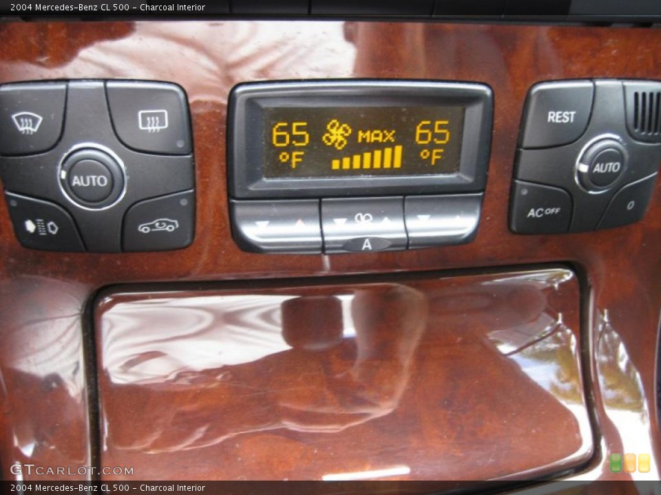 Charcoal Interior Controls for the 2004 Mercedes-Benz CL 500 #38579944
