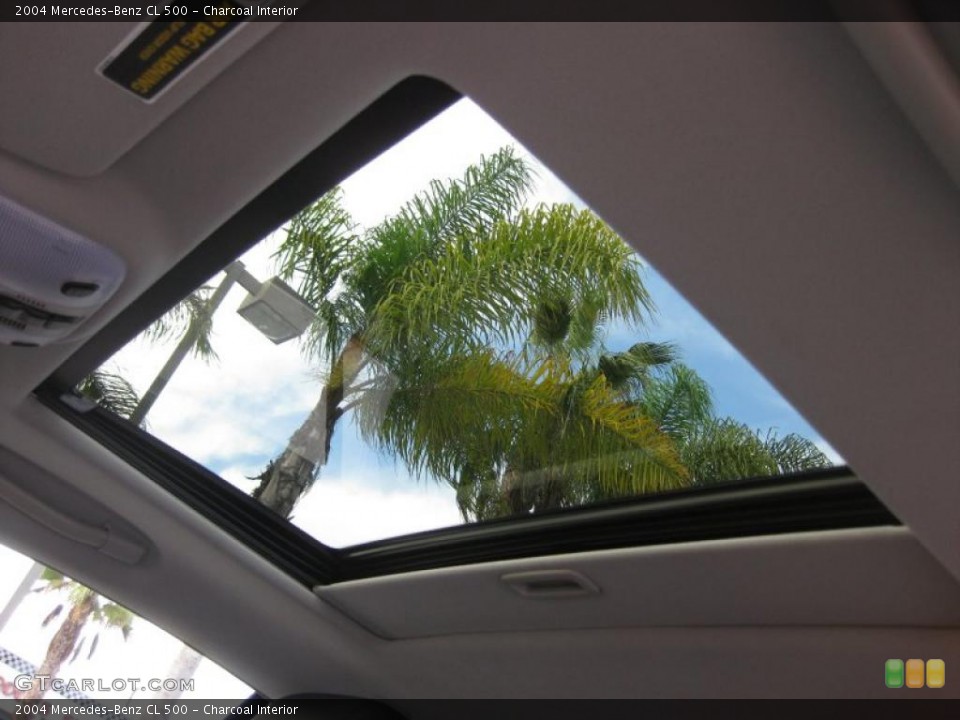Charcoal Interior Sunroof for the 2004 Mercedes-Benz CL 500 #38580048