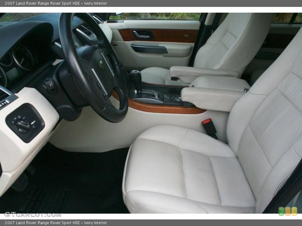 Ivory 2007 Land Rover Range Rover Sport Interiors