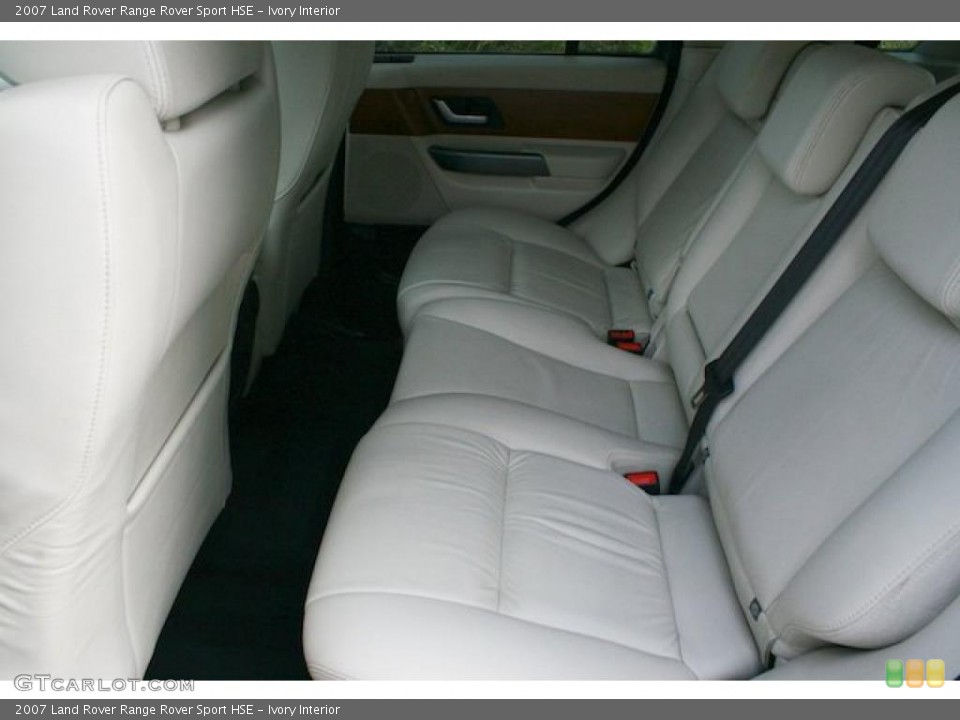 Ivory Interior Photo for the 2007 Land Rover Range Rover Sport HSE #38580412