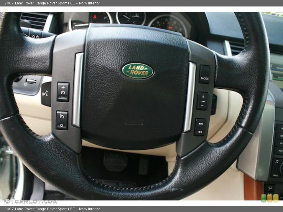 Ivory Interior Controls for the 2007 Land Rover Range Rover Sport HSE #38580568