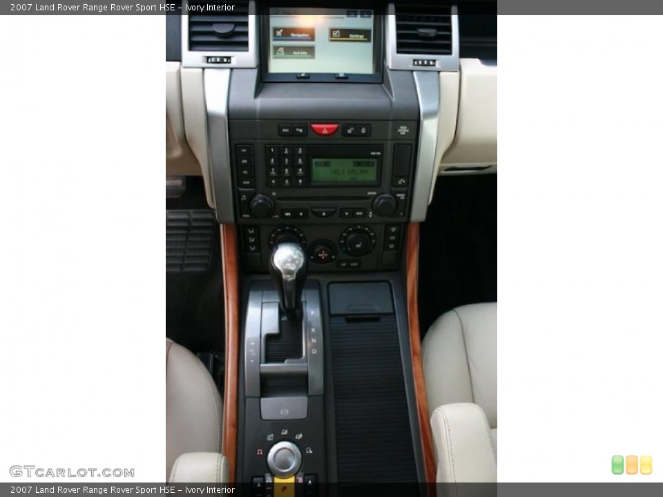 Ivory Interior Controls for the 2007 Land Rover Range Rover Sport HSE #38580636
