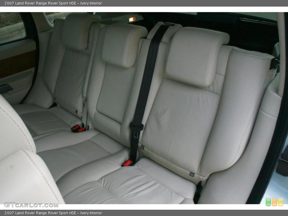 Ivory Interior Photo for the 2007 Land Rover Range Rover Sport HSE #38580728