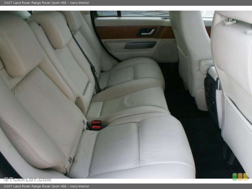 Ivory Interior Photo for the 2007 Land Rover Range Rover Sport HSE #38580760