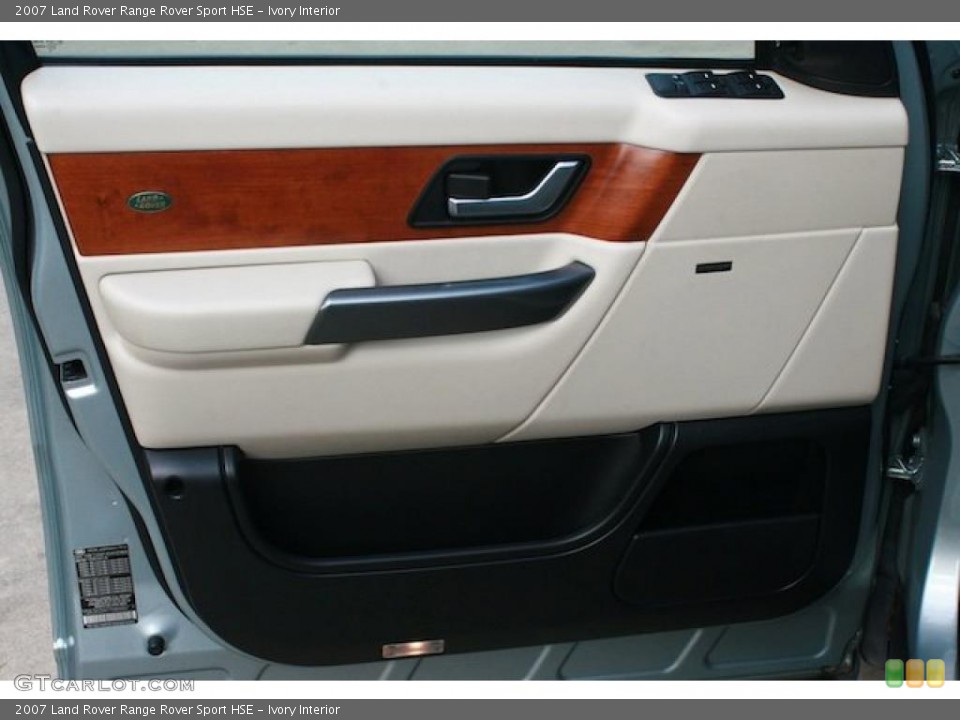 Ivory Interior Door Panel For The 2007 Land Rover Range