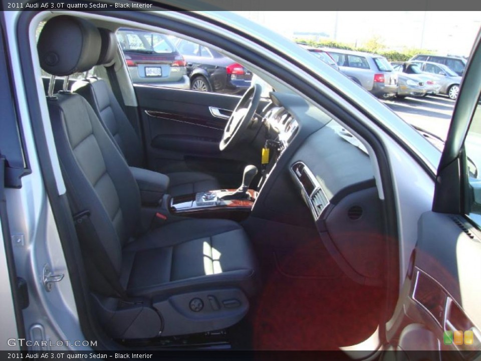 Black Interior Photo for the 2011 Audi A6 3.0T quattro Sedan #38582900