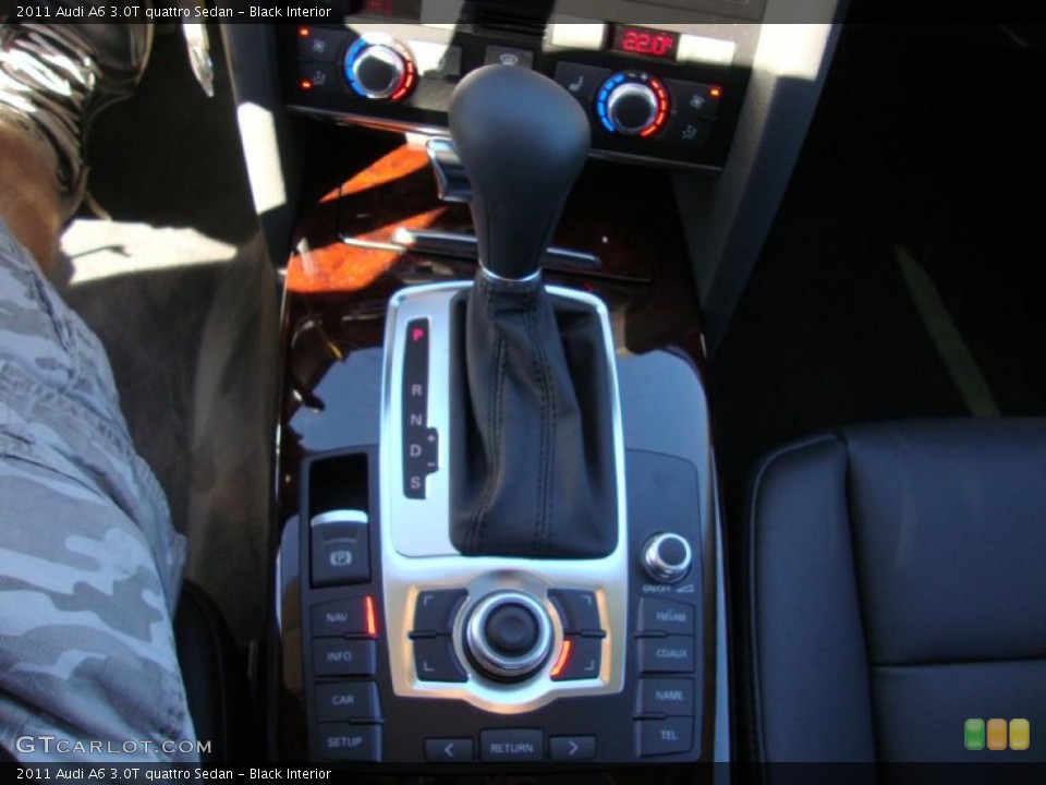 Black Interior Transmission for the 2011 Audi A6 3.0T quattro Sedan #38583124