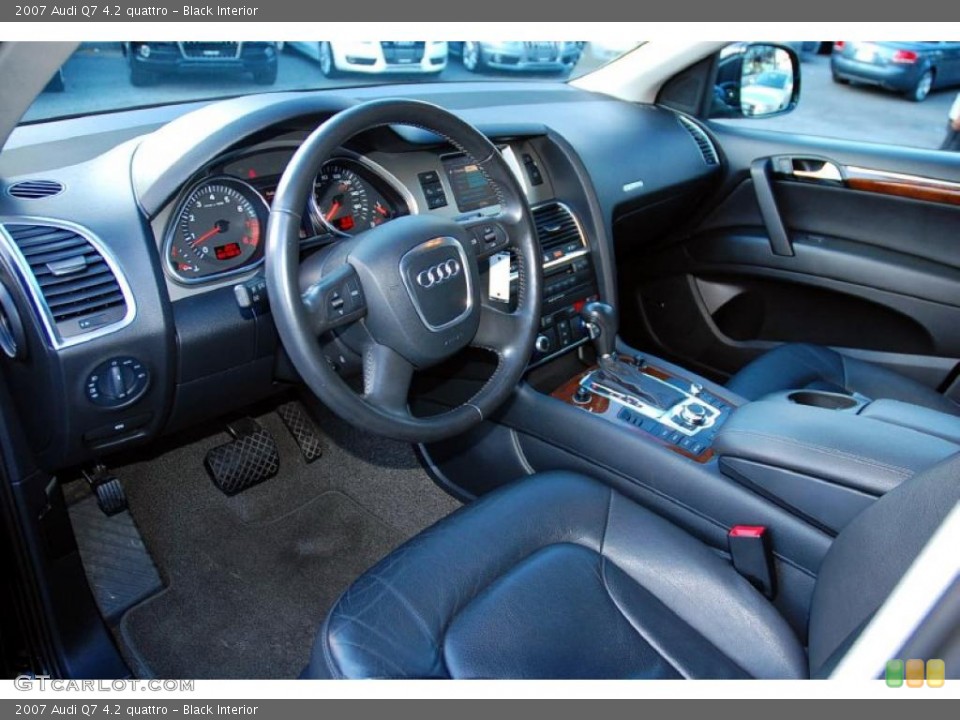 Black Interior Prime Interior for the 2007 Audi Q7 4.2 quattro #38584244