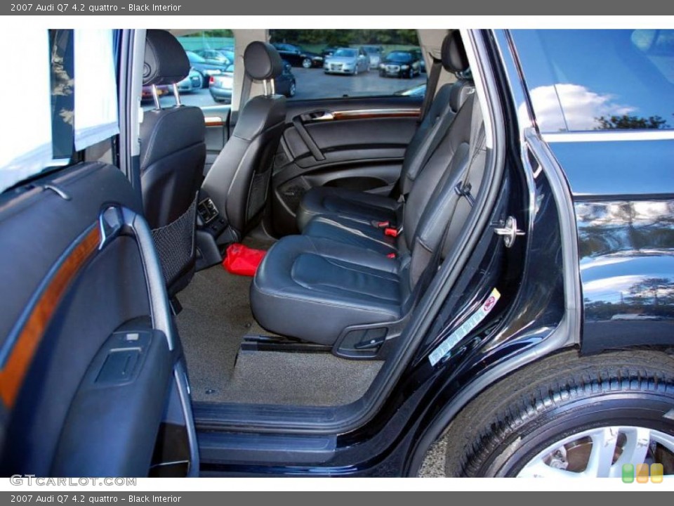 Black Interior Photo for the 2007 Audi Q7 4.2 quattro #38584304