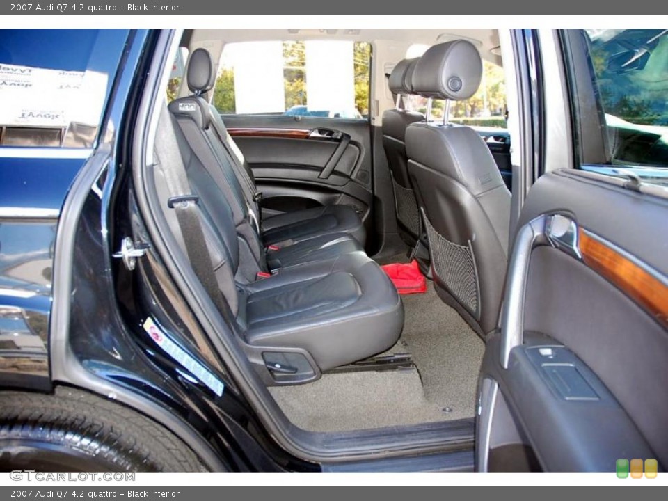 Black Interior Photo for the 2007 Audi Q7 4.2 quattro #38584404