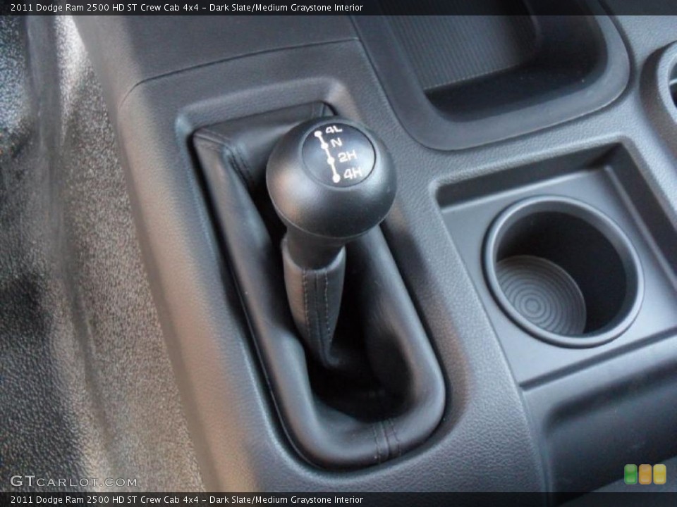 Dark Slate/Medium Graystone Interior Transmission for the 2011 Dodge Ram 2500 HD ST Crew Cab 4x4 #38585233