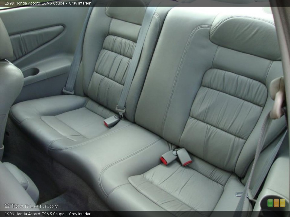 Gray Interior Photo for the 1999 Honda Accord EX V6 Coupe #38586041