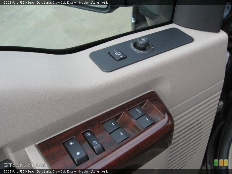Medium Stone Interior Controls for the 2008 Ford F350 Super Duty Lariat Crew Cab Dually #38587897