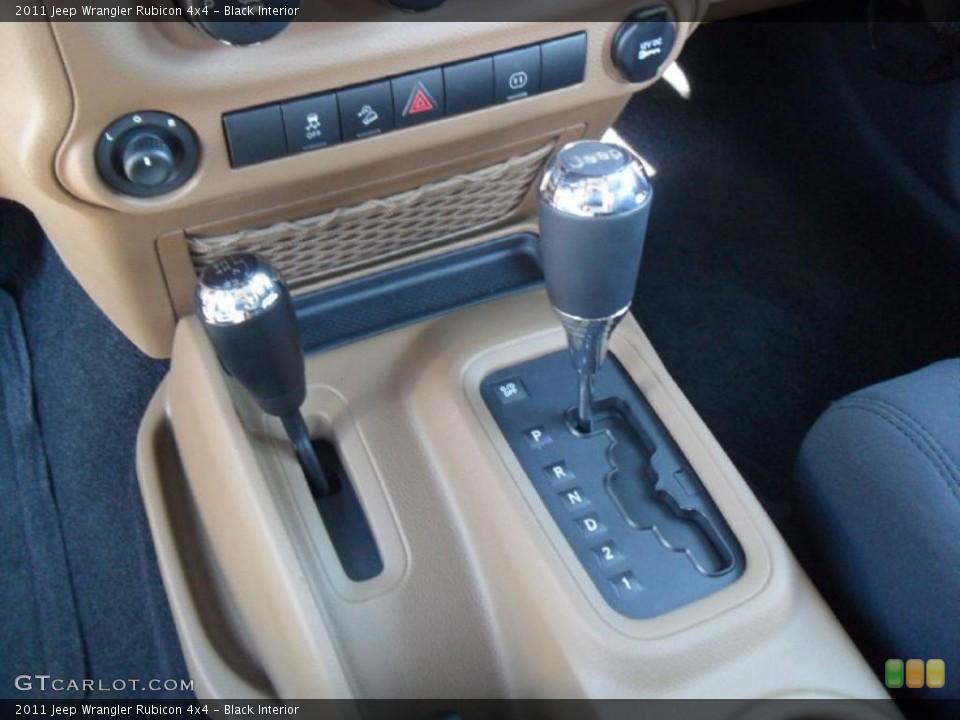 Black Interior Transmission for the 2011 Jeep Wrangler Rubicon 4x4 #38587977
