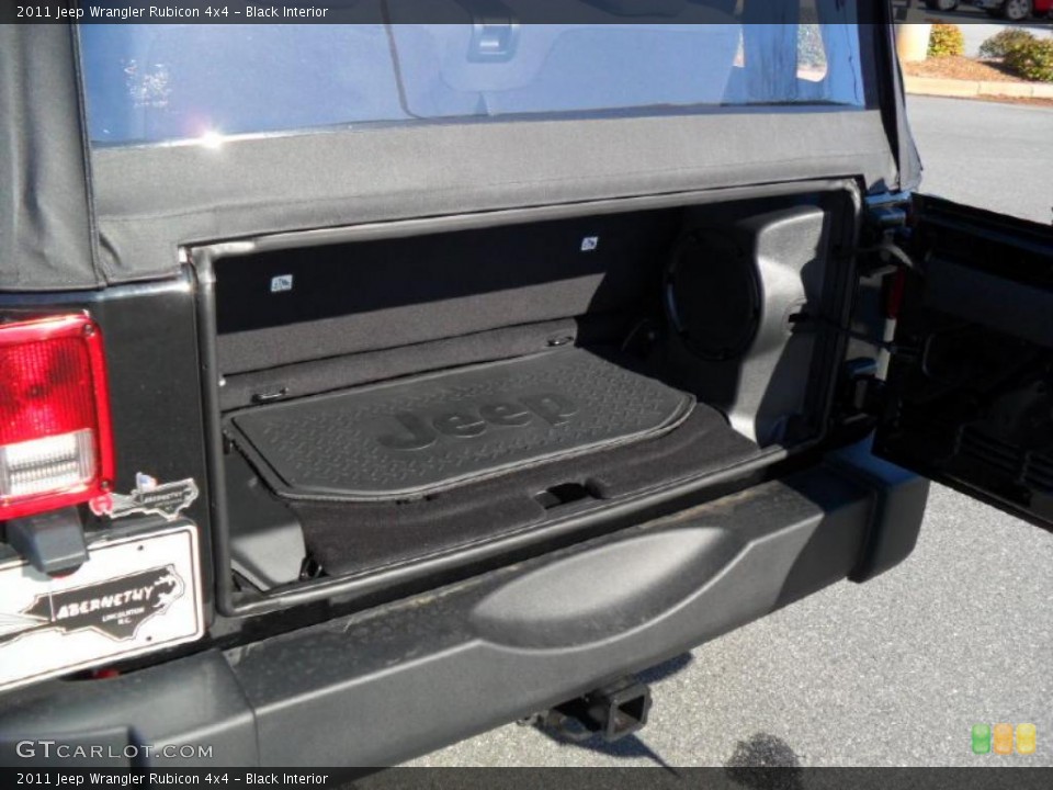 Black Interior Trunk for the 2011 Jeep Wrangler Rubicon 4x4 #38588017