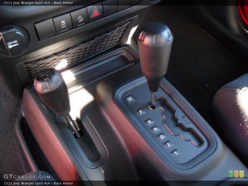 Black Interior Transmission for the 2011 Jeep Wrangler Sport 4x4 #38588305