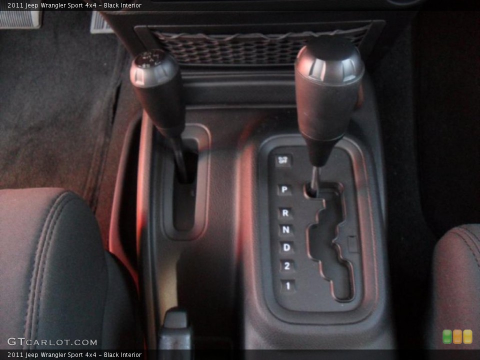 Black Interior Transmission for the 2011 Jeep Wrangler Sport 4x4 #38588349