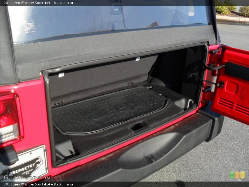 Black Interior Trunk for the 2011 Jeep Wrangler Sport 4x4 #38588361