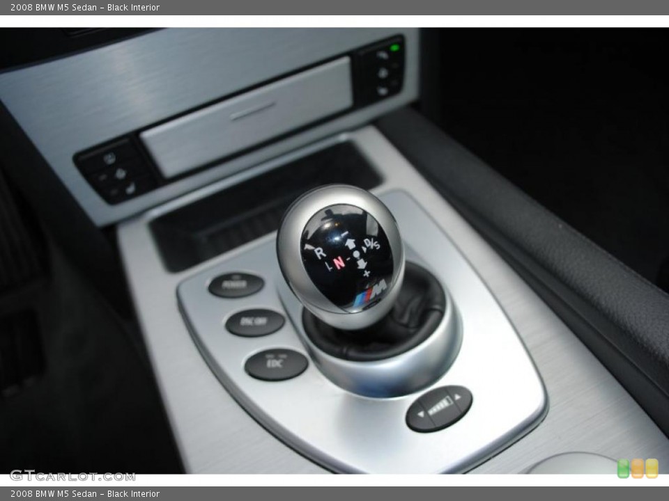 Black Interior Transmission for the 2008 BMW M5 Sedan #38589925