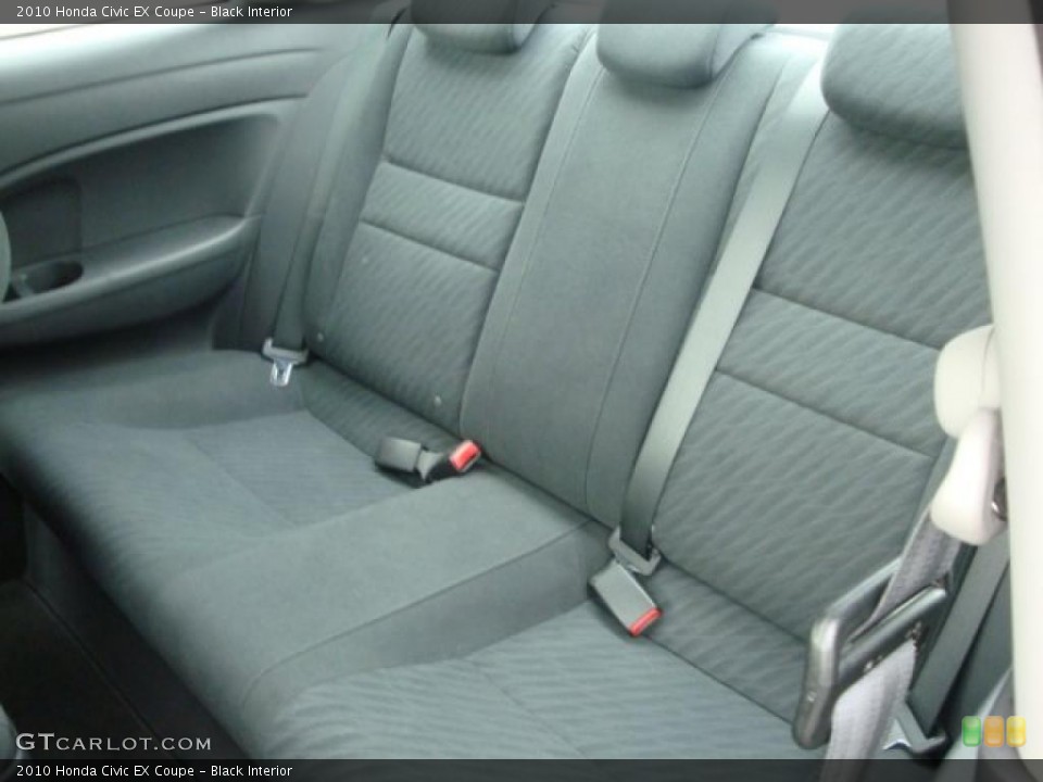 Black Interior Photo for the 2010 Honda Civic EX Coupe #38591745