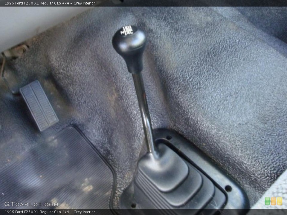 Grey Interior Controls for the 1996 Ford F250 XL Regular Cab 4x4 #38592361