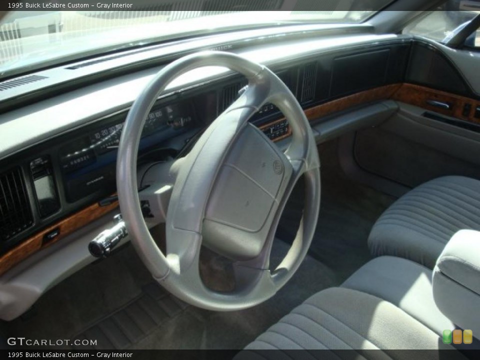 Gray Interior Steering Wheel for the 1995 Buick LeSabre Custom #38595213