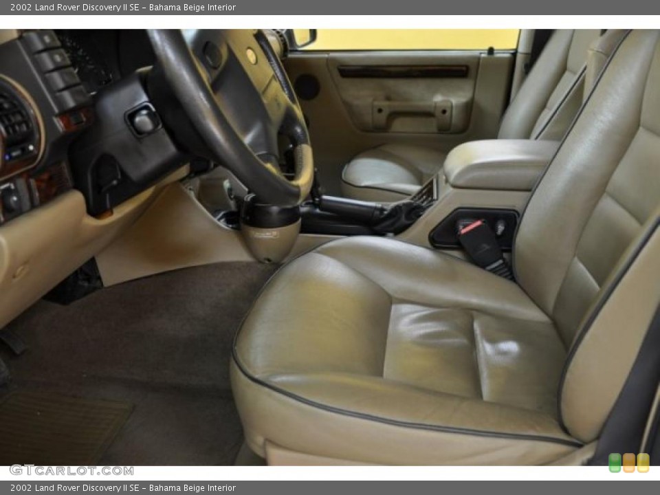 Bahama Beige Interior Photo for the 2002 Land Rover Discovery II SE #38595821