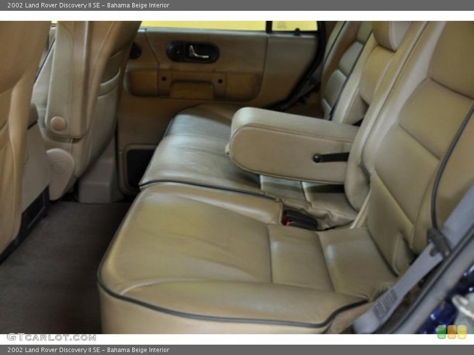 Bahama Beige Interior Photo for the 2002 Land Rover Discovery II SE #38595837