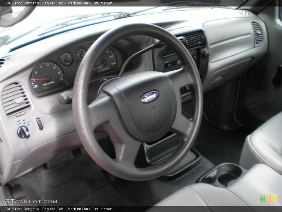 Medium Dark Flint Interior Dashboard for the 2006 Ford Ranger XL Regular Cab #38597197