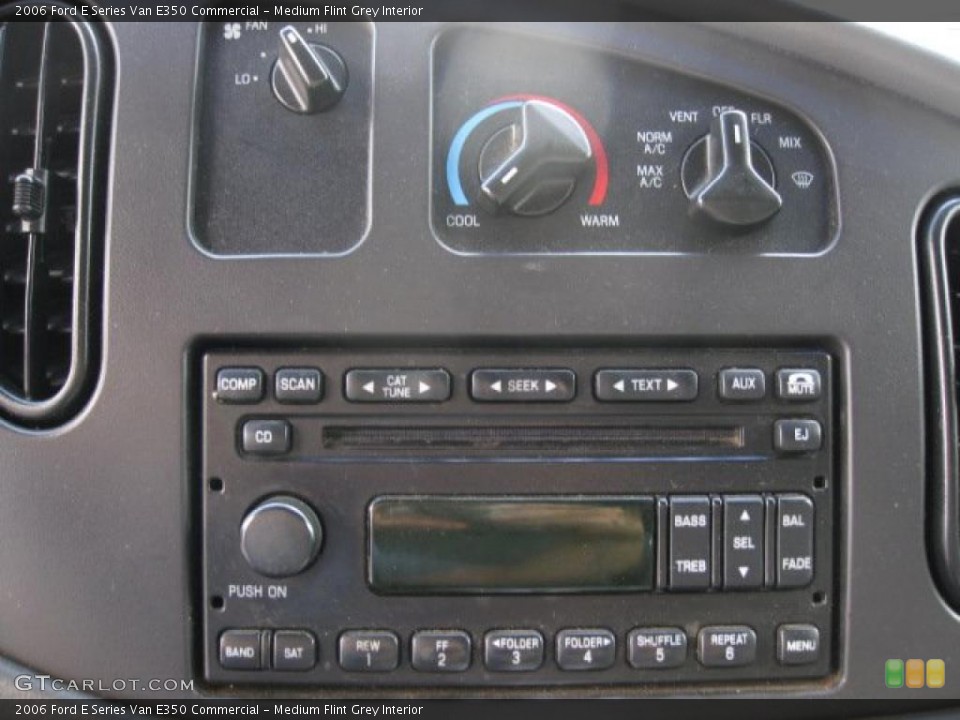 Medium Flint Grey Interior Controls for the 2006 Ford E Series Van E350 Commercial #38598317