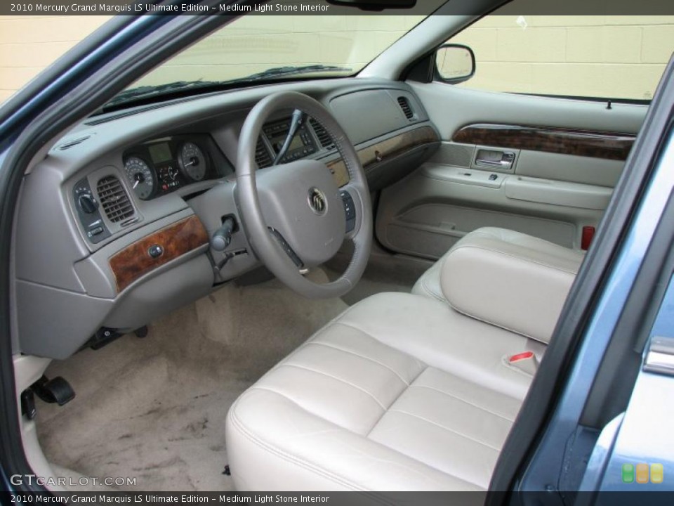 Medium Light Stone Interior Prime Interior for the 2010 Mercury Grand Marquis LS Ultimate Edition #38600013