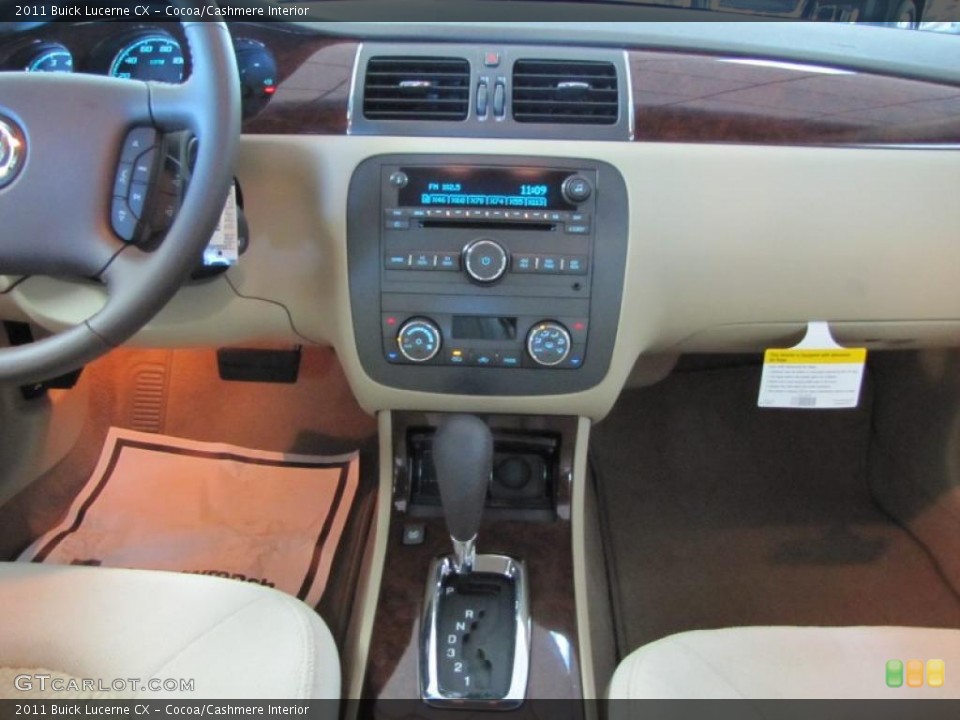 Cocoa/Cashmere Interior Dashboard for the 2011 Buick Lucerne CX #38600301