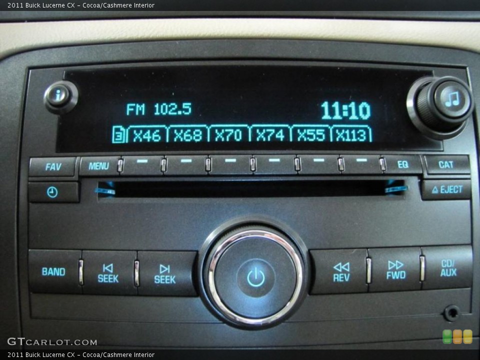 Cocoa/Cashmere Interior Controls for the 2011 Buick Lucerne CX #38600349