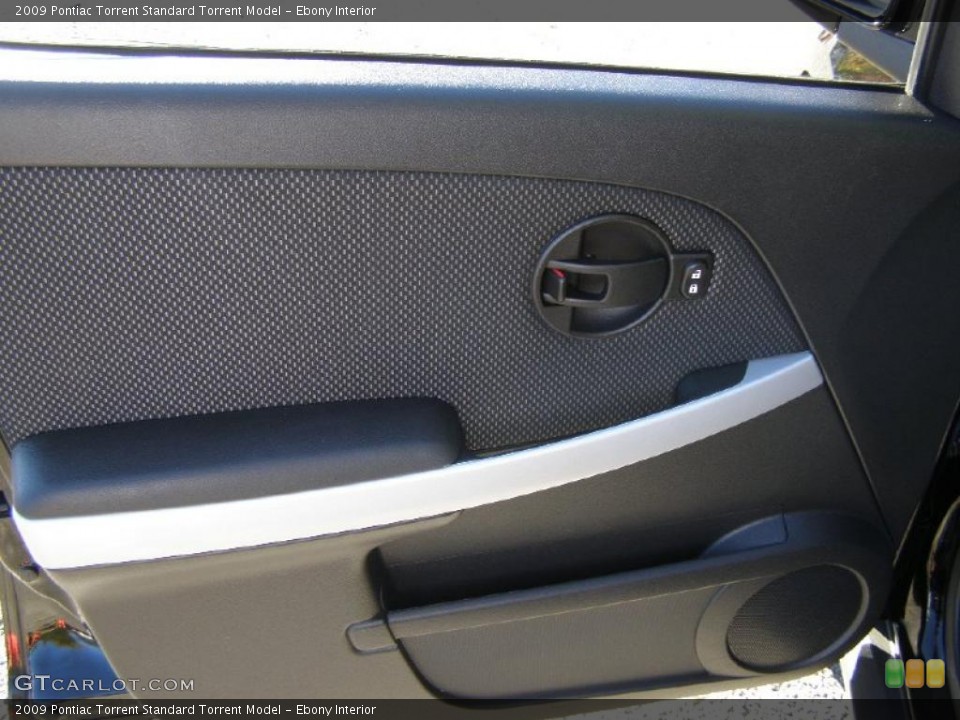 Ebony Interior Door Panel for the 2009 Pontiac Torrent  #38602641