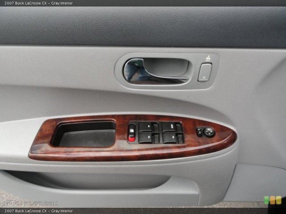 Gray Interior Controls for the 2007 Buick LaCrosse CX #38603901