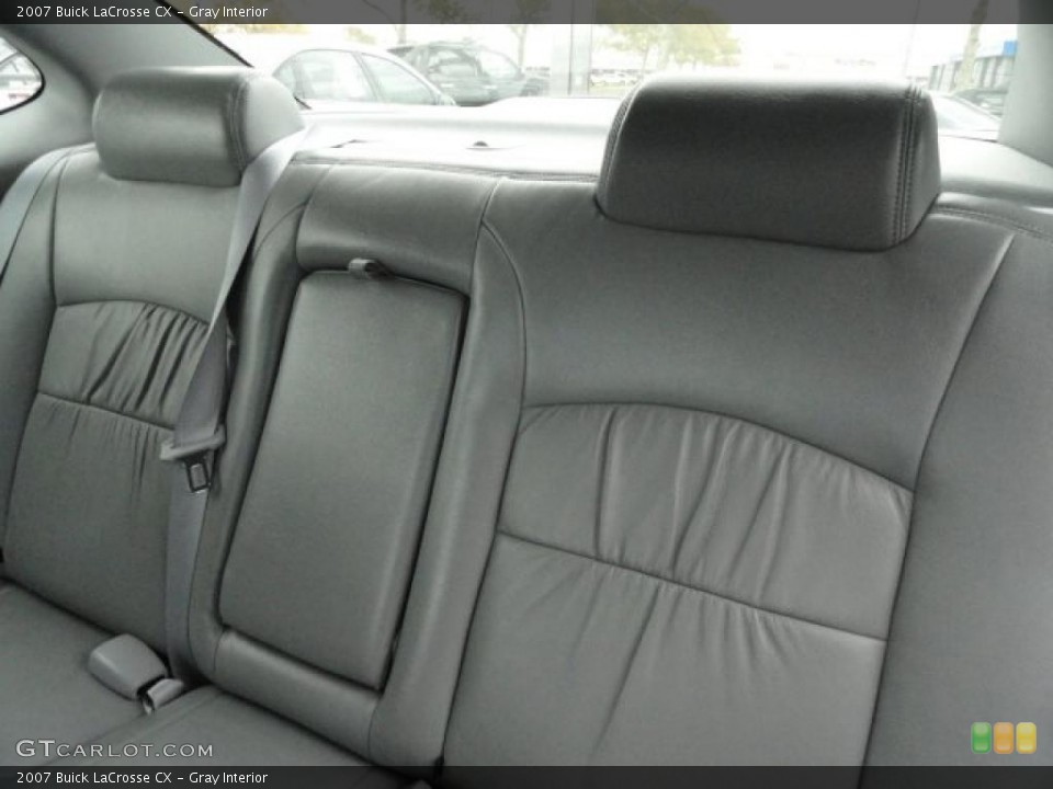 Gray Interior Photo for the 2007 Buick LaCrosse CX #38603977