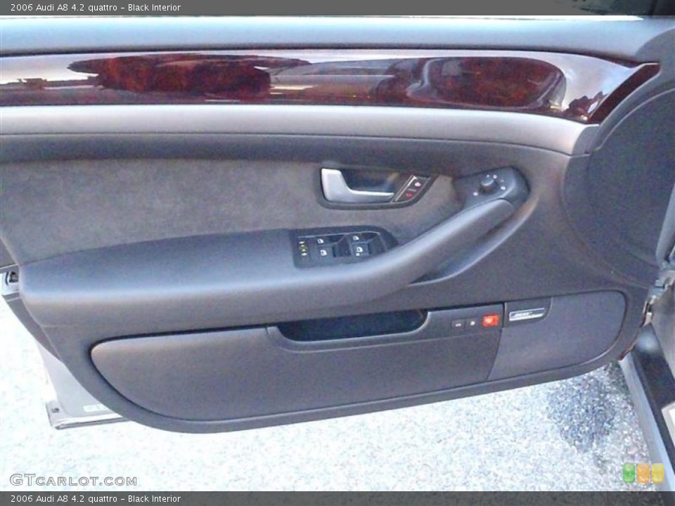 Black Interior Door Panel for the 2006 Audi A8 4.2 quattro #38605533