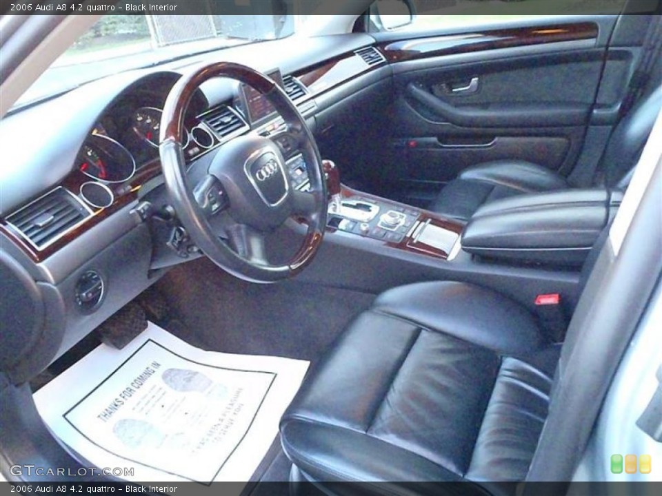 Black Interior Photo for the 2006 Audi A8 4.2 quattro #38605581