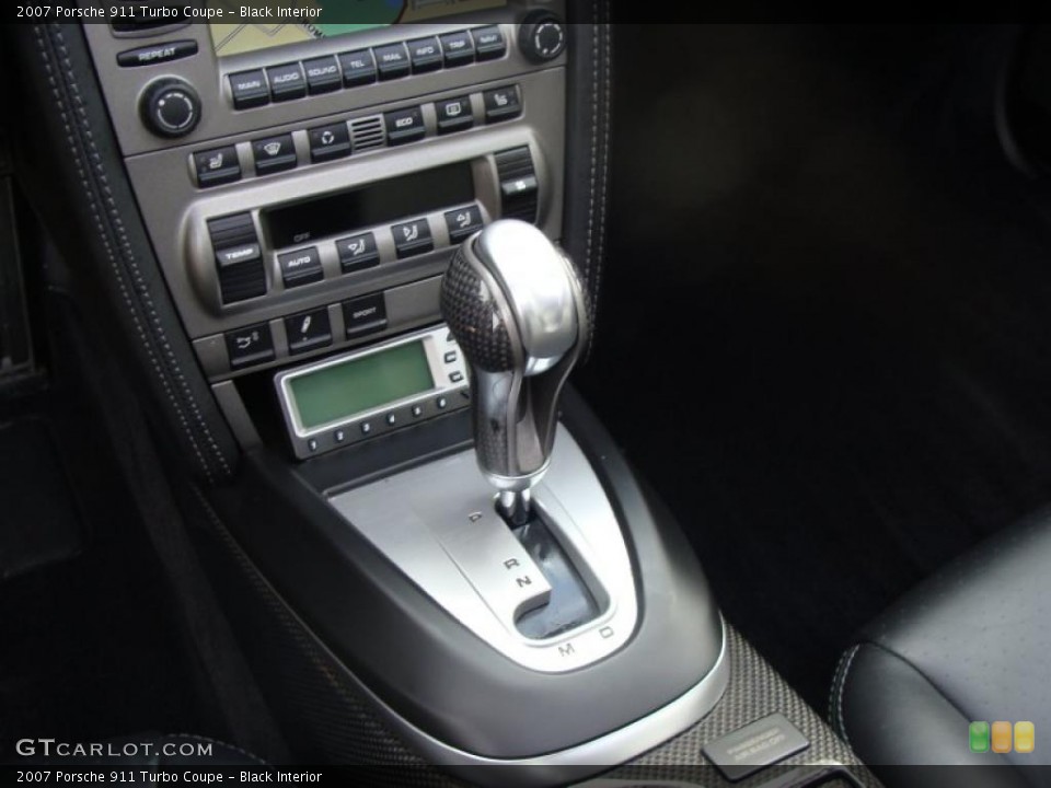 Black Interior Transmission for the 2007 Porsche 911 Turbo Coupe #38606485