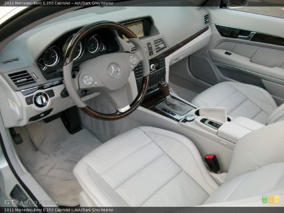 Ash/Dark Grey Interior Prime Interior for the 2011 Mercedes-Benz E 350 Cabriolet #38606557