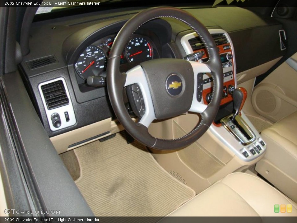 Light Cashmere Interior Photo for the 2009 Chevrolet Equinox LT #38606793