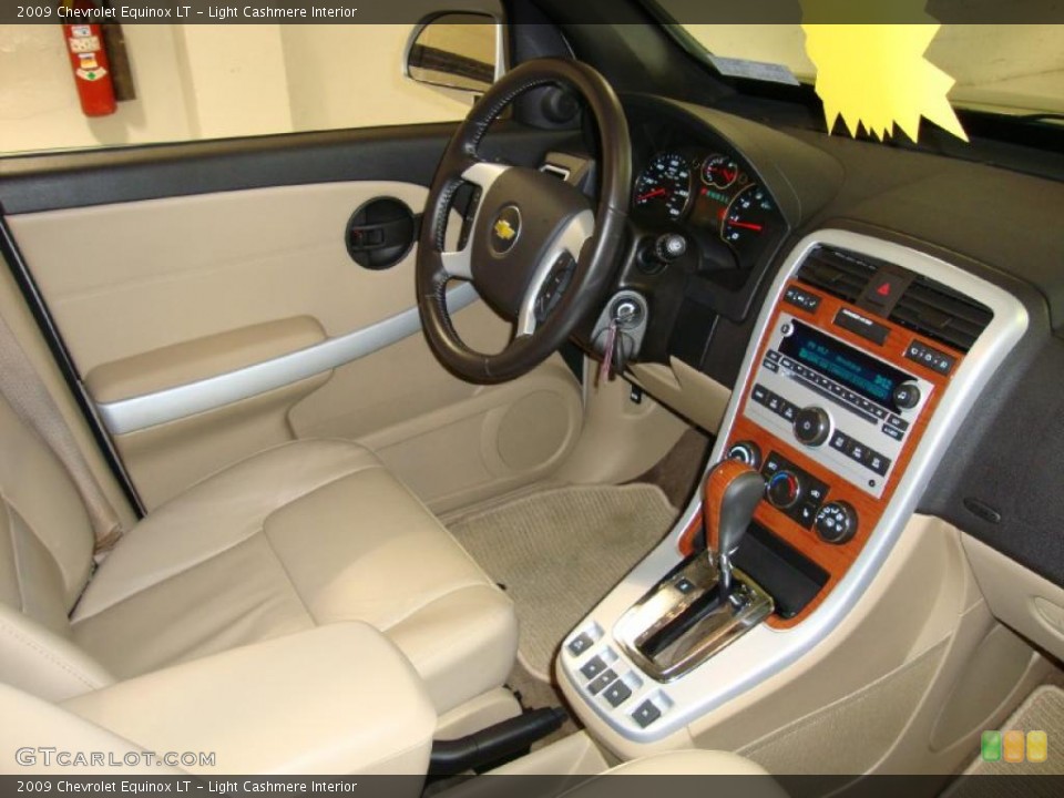 Light Cashmere Interior Dashboard for the 2009 Chevrolet Equinox LT #38606873